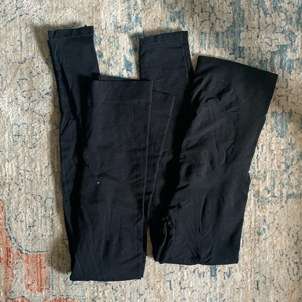 Blanqi pregnancy and postpartum leggings bundle